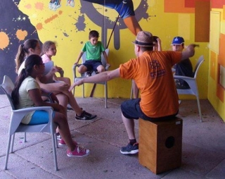 el campamento de verano